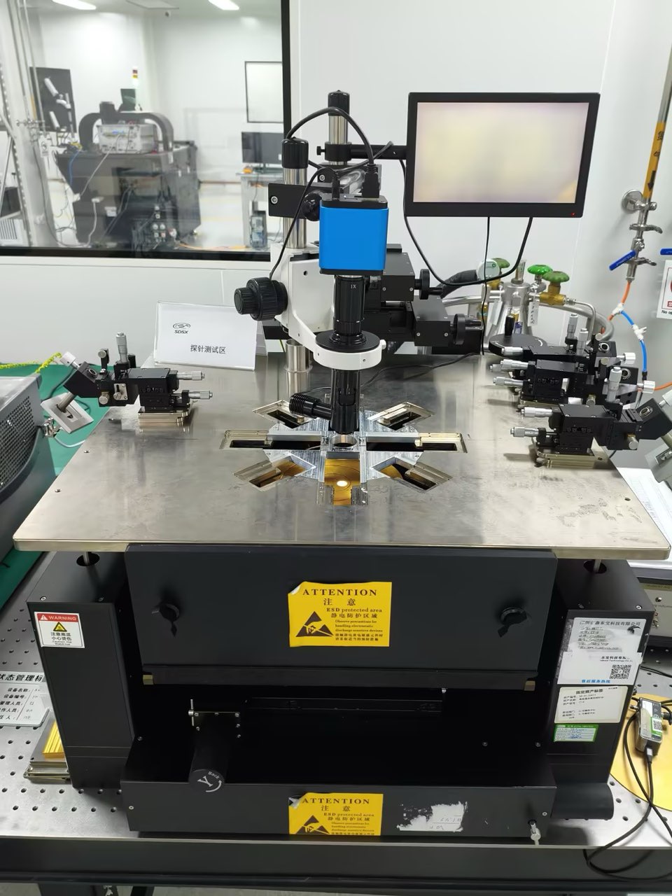 高低温非真空手动探针平台